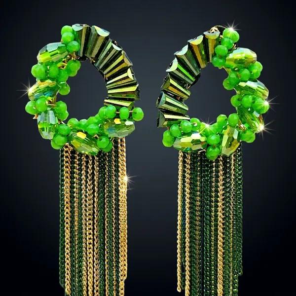 Green_Premium_Alloy_Earrings_For_Women
