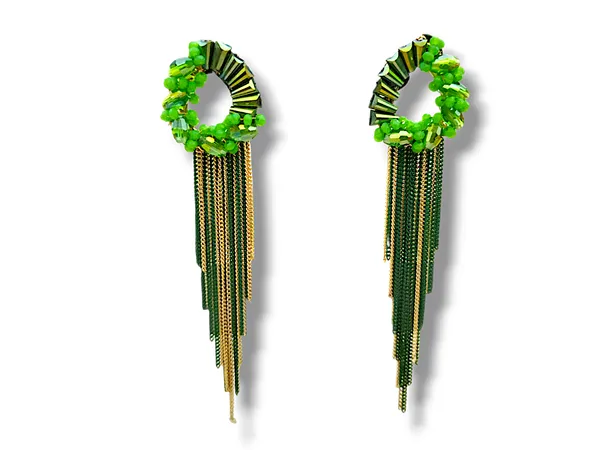 Green_Premium_Alloy_Earrings_For_Women