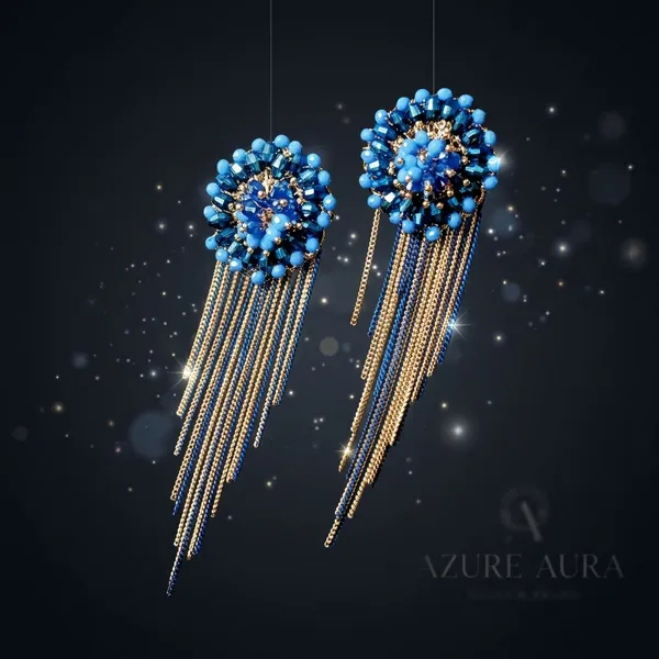 Blue_Premium_Alloy_Earrings_For_Women