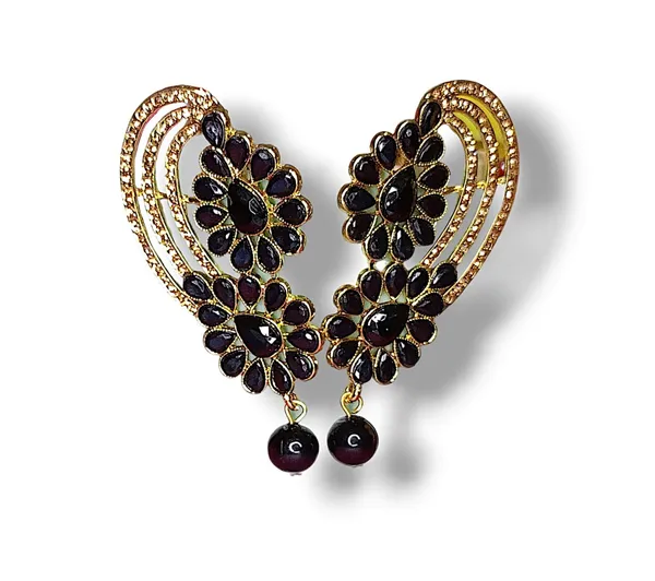 Black_Premium_Alloy_Earrings_For_Women