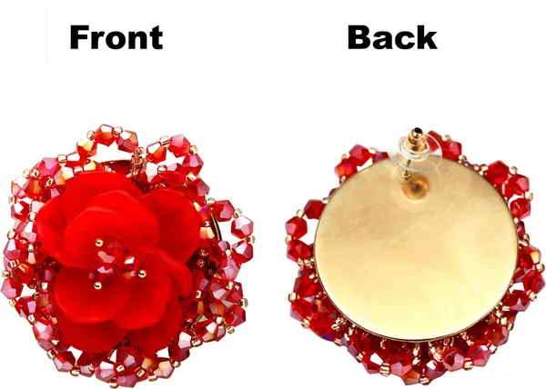 Red_Premium_Alloy_Earrings_For_Women