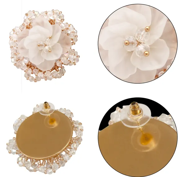 White_Premium_Alloy_Earrings_For_Women