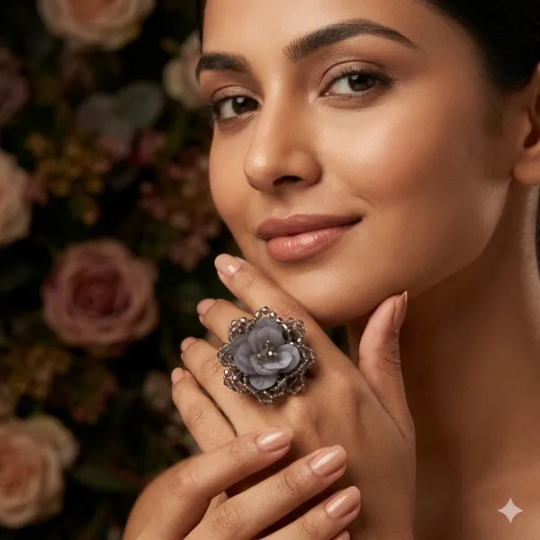Grey_Premium_Alloy_Ring_For_Women