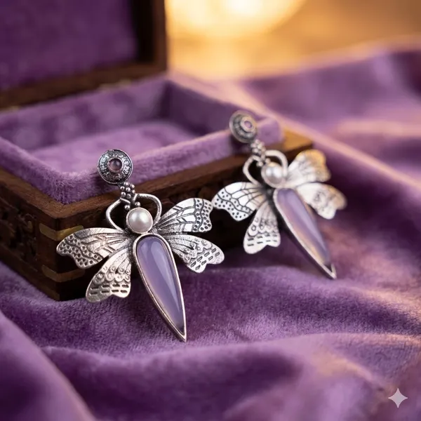 Purple_Premium_Alloy_Earrings_For_Women