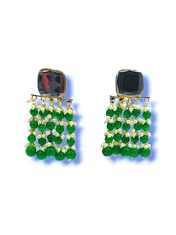 Green_Premium_Alloy_Earrings_For_Women