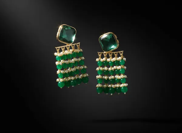 Green_Premium_Alloy_Earrings_For_Women