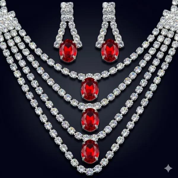 Red_Premium_Alloy_Necklace_Sets_For_Women