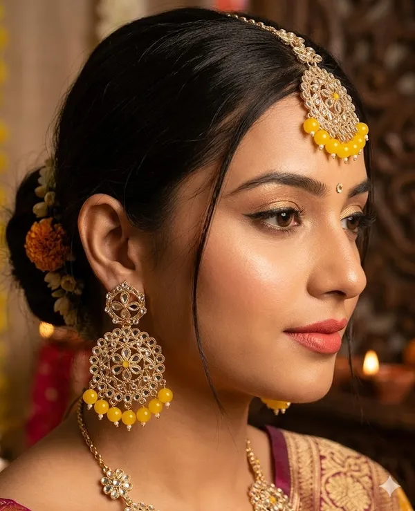 Gold_And_Yellow_Premium_Alloy_Maang_Tika_Sets_For_Women