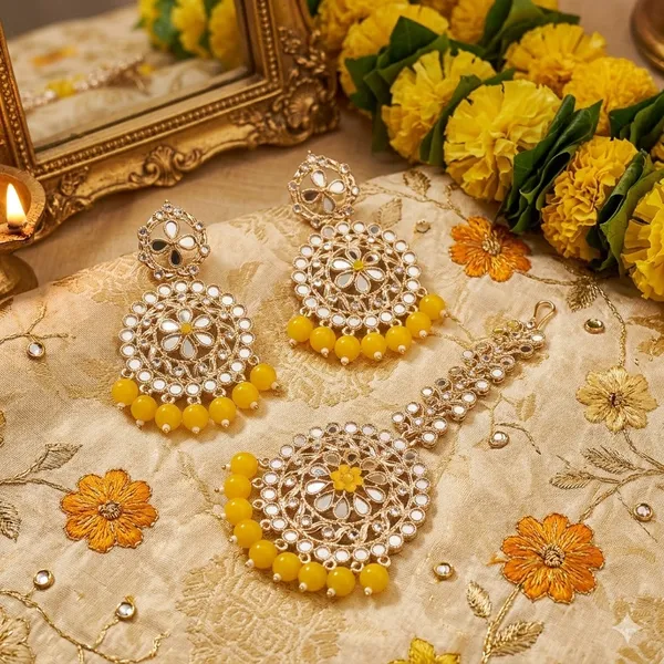 Gold_And_Yellow_Premium_Alloy_Maang_Tika_Sets_For_Women