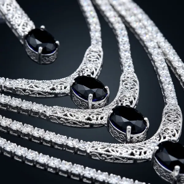 Black_Premium_Alloy_Necklace_Sets_For_Women