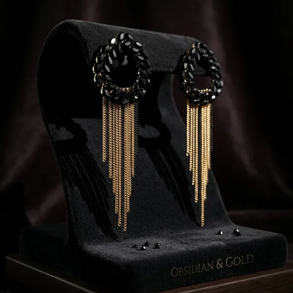 Black_Premium_Alloy_Earrings_For_Women