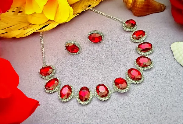 Red_Premium_Alloy_Necklace_Sets_For_Women
