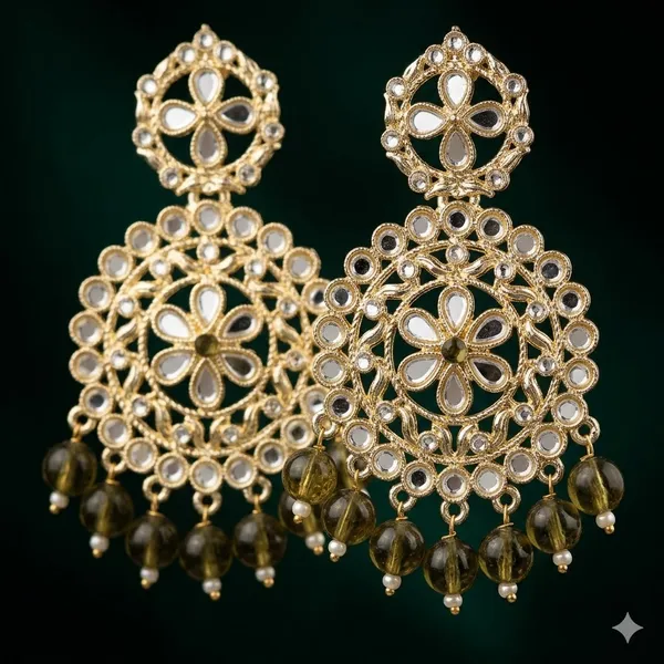 Khaki_Premium_Alloy_Maang_Tika_Sets_For_Women