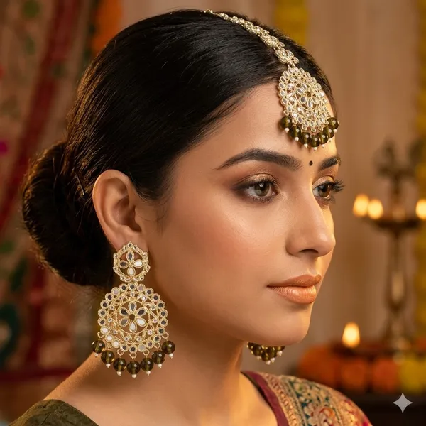 Khaki_Premium_Alloy_Maang_Tika_Sets_For_Women