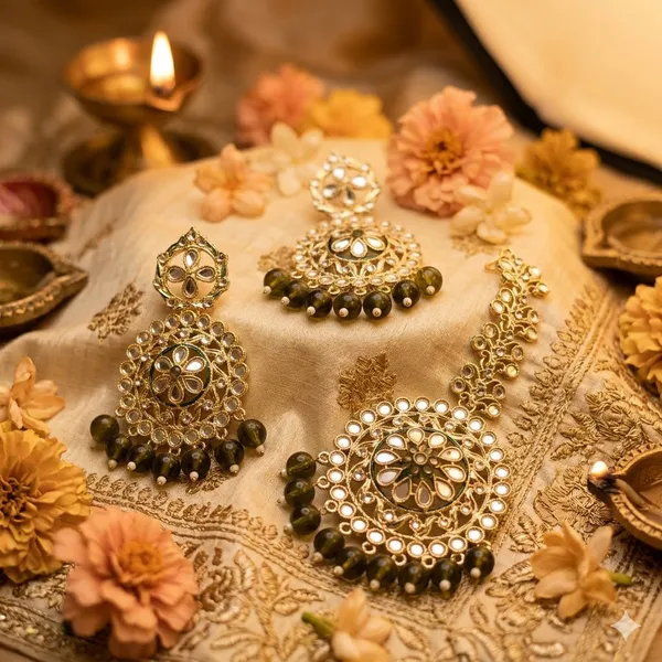 Khaki_Premium_Alloy_Maang_Tika_Sets_For_Women