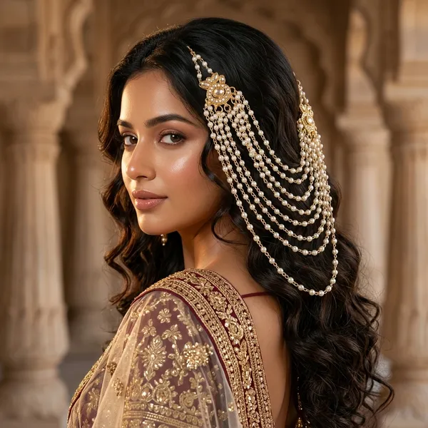 Gold_Premium_Alloy_Hair_Chain_For_Women