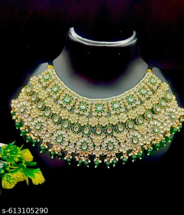Green_Premium_Copper_Jewelry_Set_For_Women