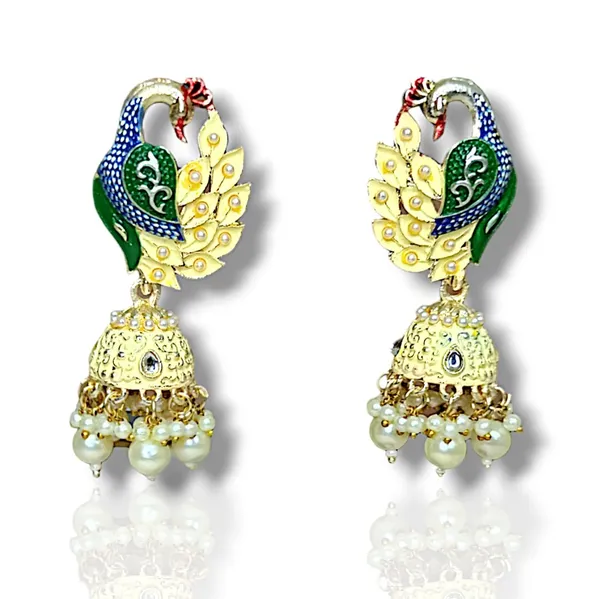White_Premium_Alloy_Earrings_For_Women