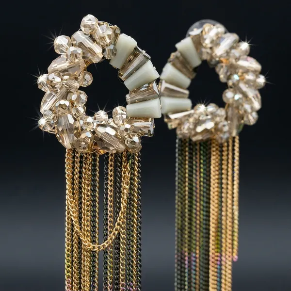 Grey_Premium_Alloy_Earrings_For_Women