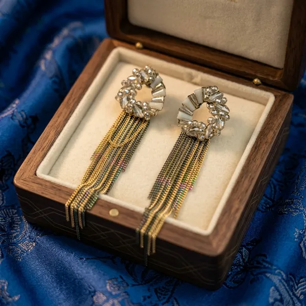 Grey_Premium_Alloy_Earrings_For_Women