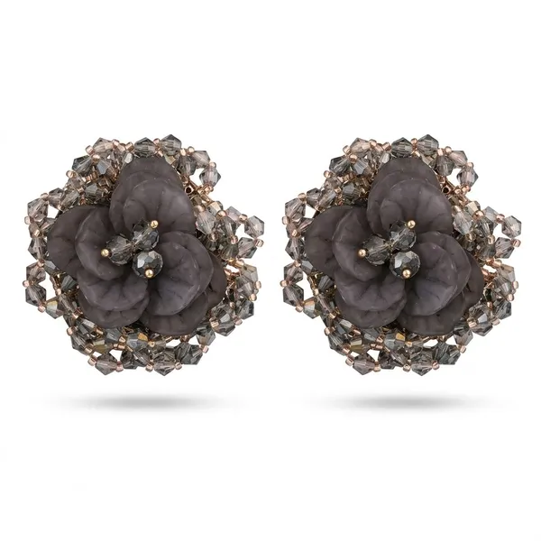 Grey_Premium_Alloy_Earrings_For_Women