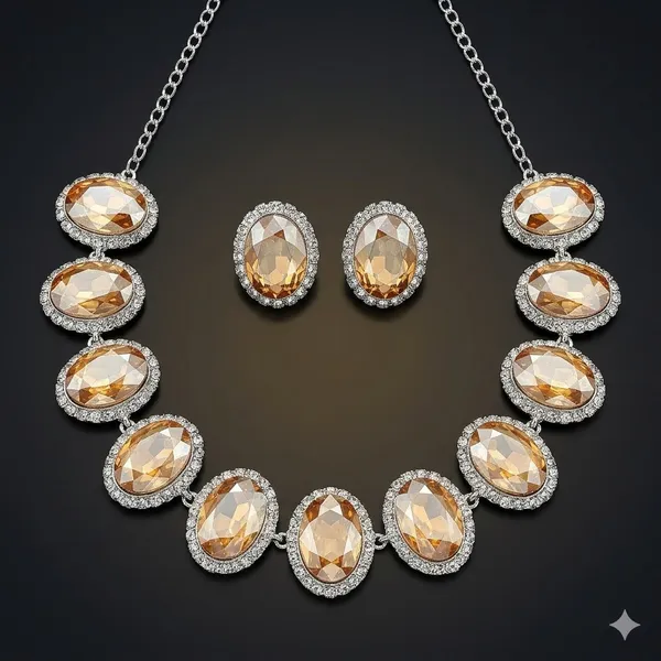 Golden_Premium_Alloy_Necklace_Sets_For_Women