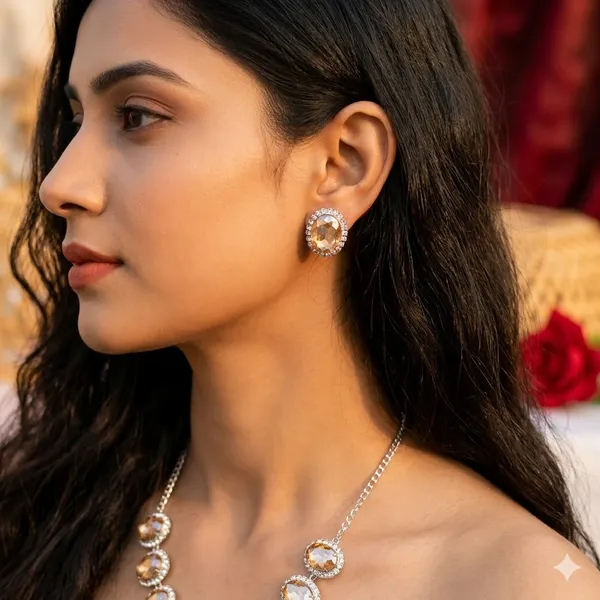 Golden_Premium_Alloy_Necklace_Sets_For_Women