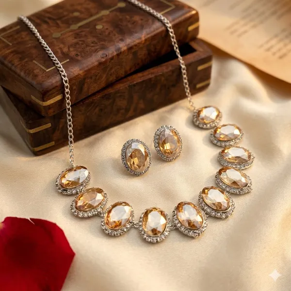 Golden_Premium_Alloy_Necklace_Sets_For_Women