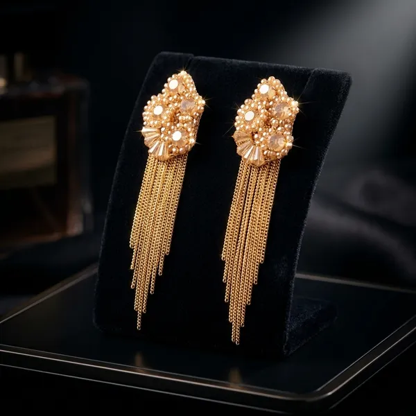 Golden_Premium_Alloy_Earrings_For_Women