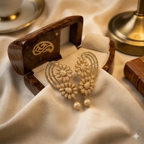 Golden_Premium_Alloy_Earrings_For_Women