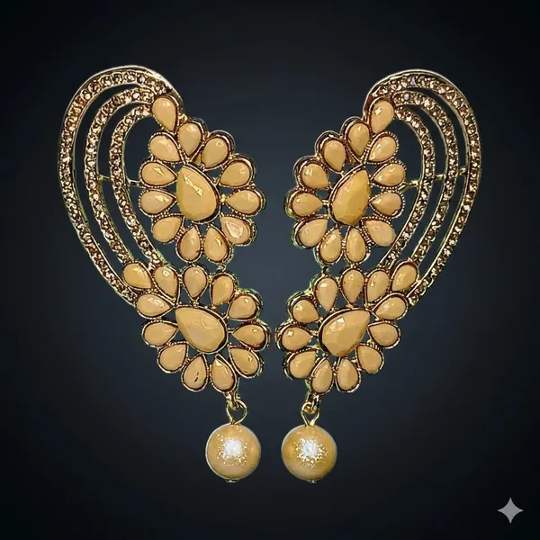 Golden_Premium_Alloy_Earrings_For_Women