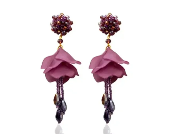 Purple_Premium_Alloy_Earrings_For_Women