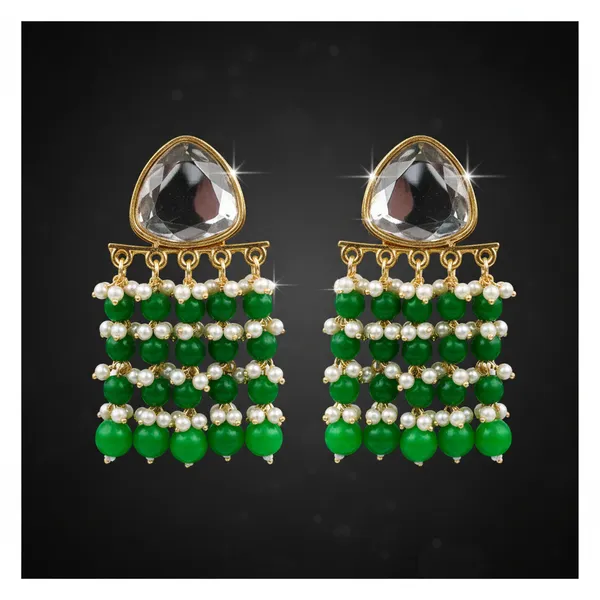 Green_Premium_Alloy_Earrings_For_Women