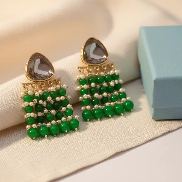 Green_Premium_Alloy_Earrings_For_Women