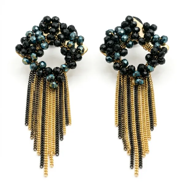 Black_Premium_Alloy_Earrings_For_Women