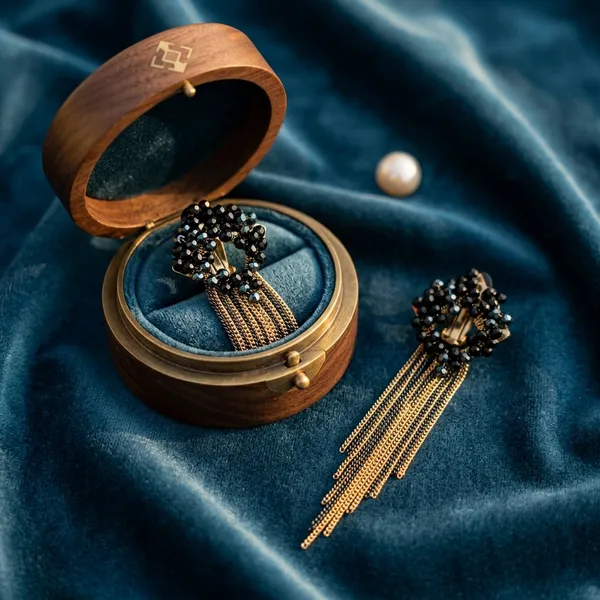 Black_Premium_Alloy_Earrings_For_Women
