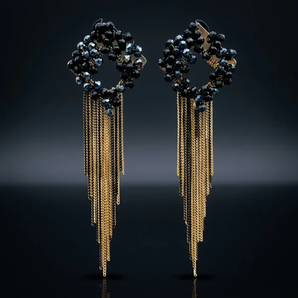 Black_Premium_Alloy_Earrings_For_Women