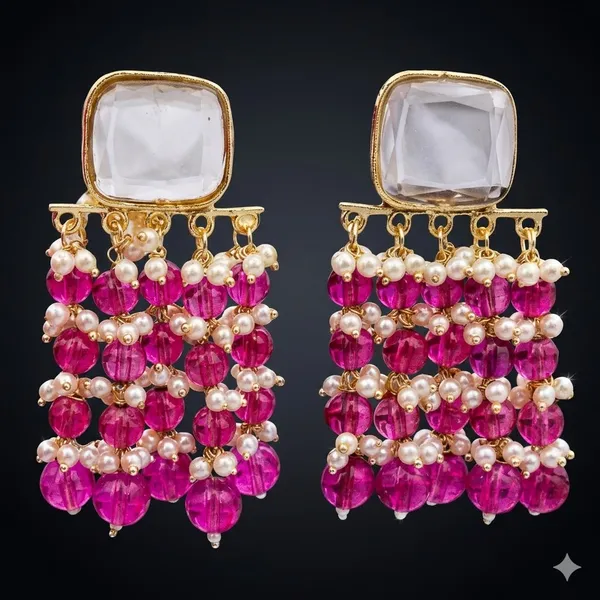 Purple_Premium_Alloy_Earrings_For_Women