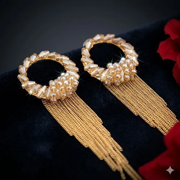 Golden_Premium_Alloy_Earrings_For_Women