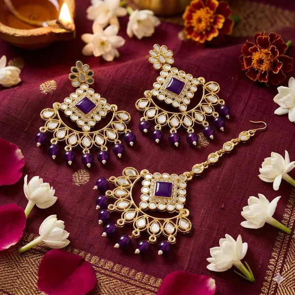 Purple_Premium_Alloy_Maang_Tika_Sets_For_Women
