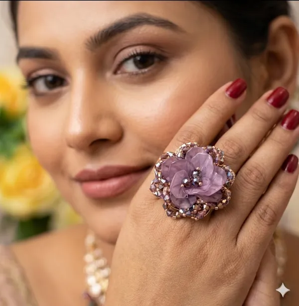 Purple_Premium_Alloy_Ring_For_Women