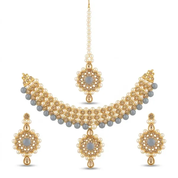 Blue_Premium_Alloy_Necklace_Sets_For_Women
