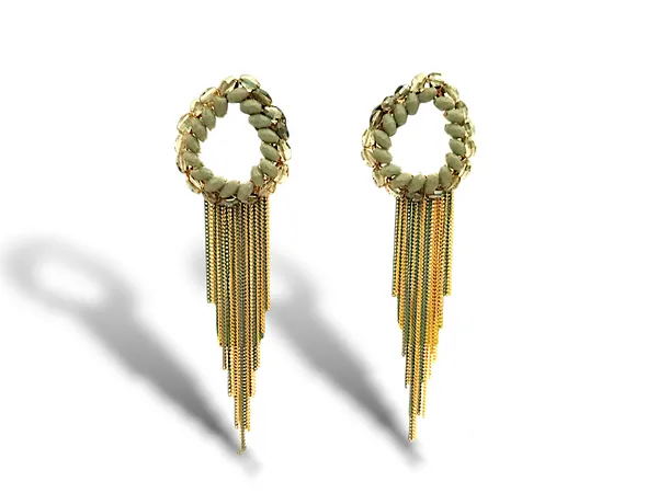 Grey_Premium_Alloy_Earrings_For_Women
