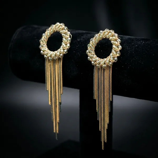 Grey_Premium_Alloy_Earrings_For_Women