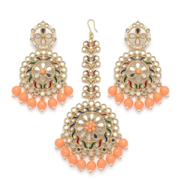 Peach_Premium_Alloy_Maang_Tika_Sets_For_Women
