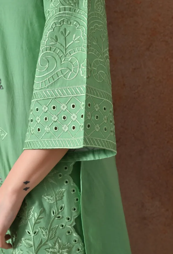 Green_Schiffli_Cutwork_Pakistani_Co-Ord_Set_For_Women