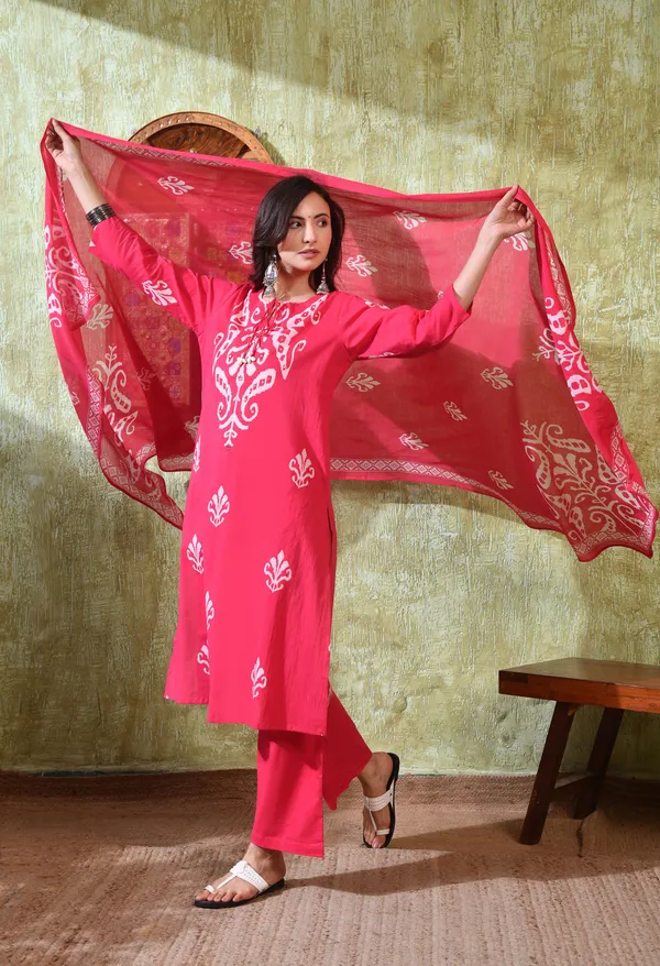 Pink_Cotton_Handwork_Anarkali_For_Women