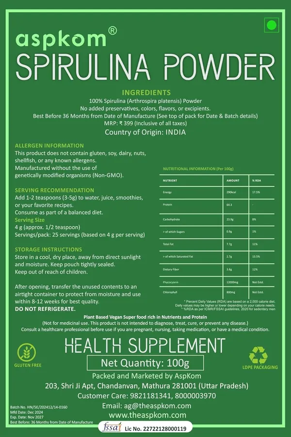Organic_Spirulina_Powder_Energy,_Detox_And_Immune_Support_Ayurvedic_For_Unisex
