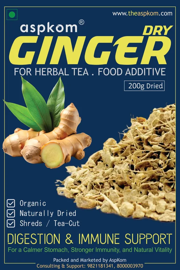 Premium_Dried_Ginger_Flakes_(200g)_Natural_Sun-Dried_Adrak_for_Tea_&_Cooking