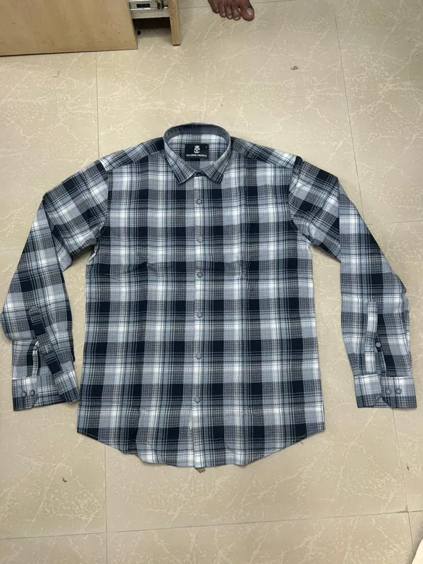 Multicolor_Pure_Cotton_Plaid_Full_Sleeve_Casual_Shirt_For_Men